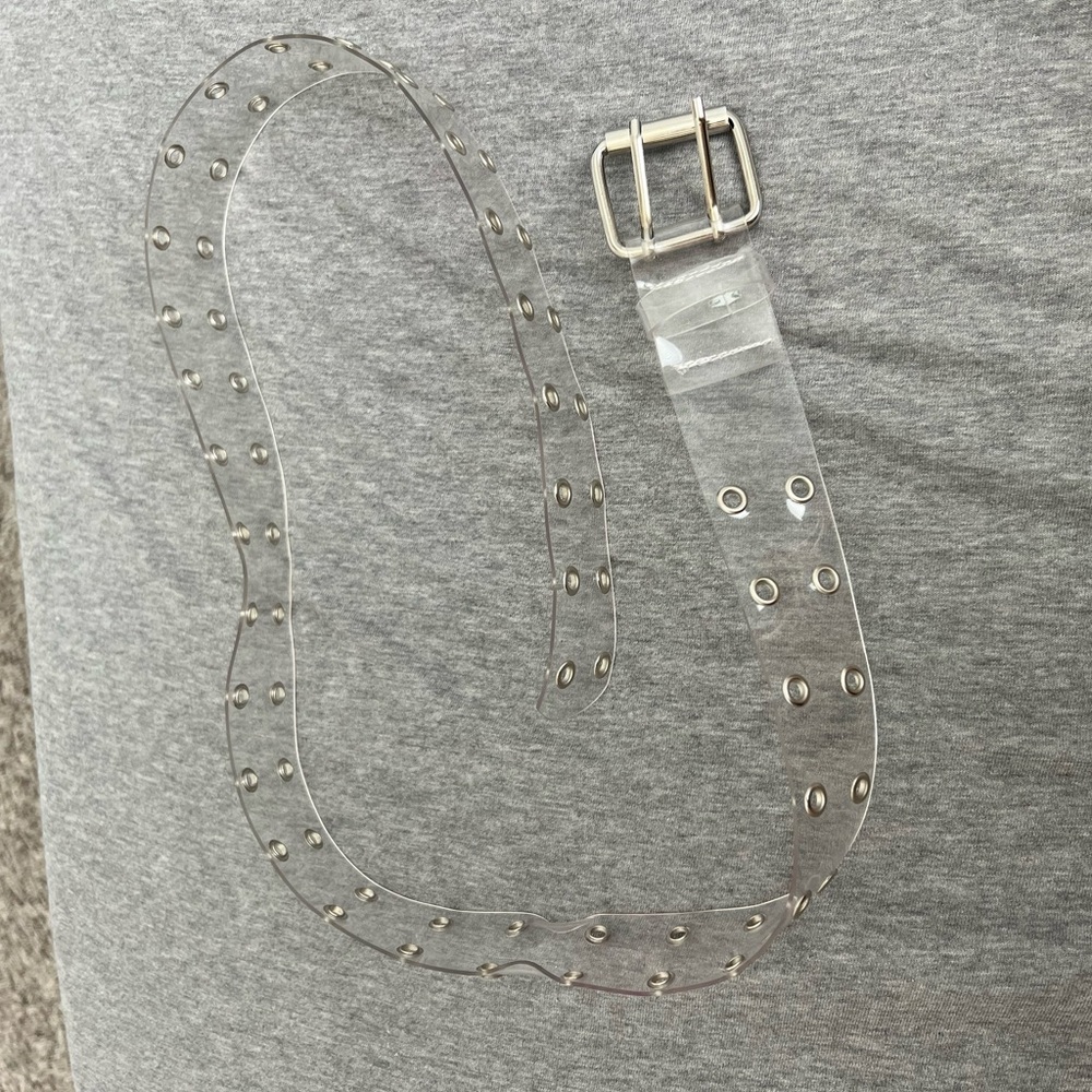 clear belt